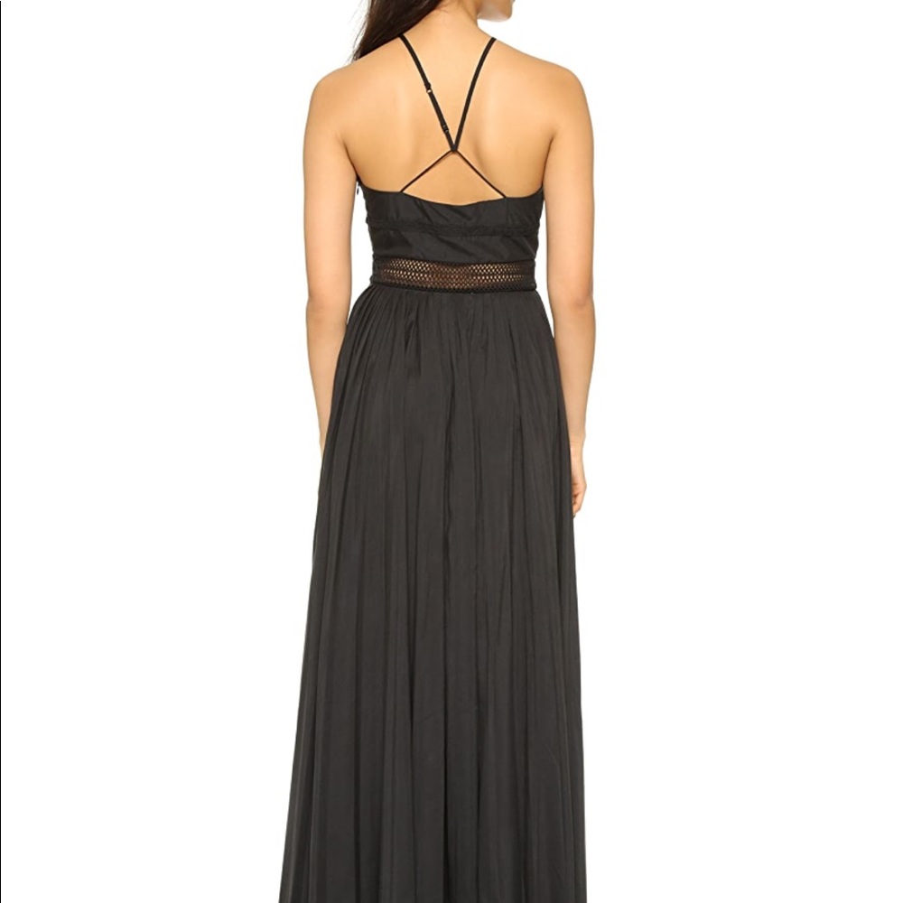 Style Stalker Night Rider Maxi Dress XS Black NWT